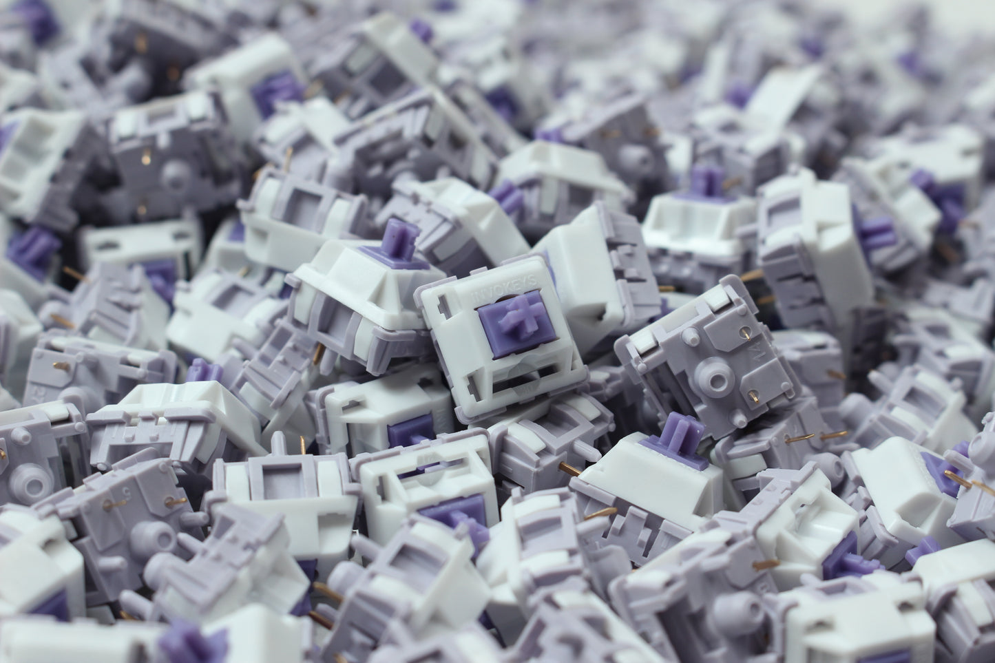 Invokeys Purple Rice Linear Switches Factory Lubed (10pcs)