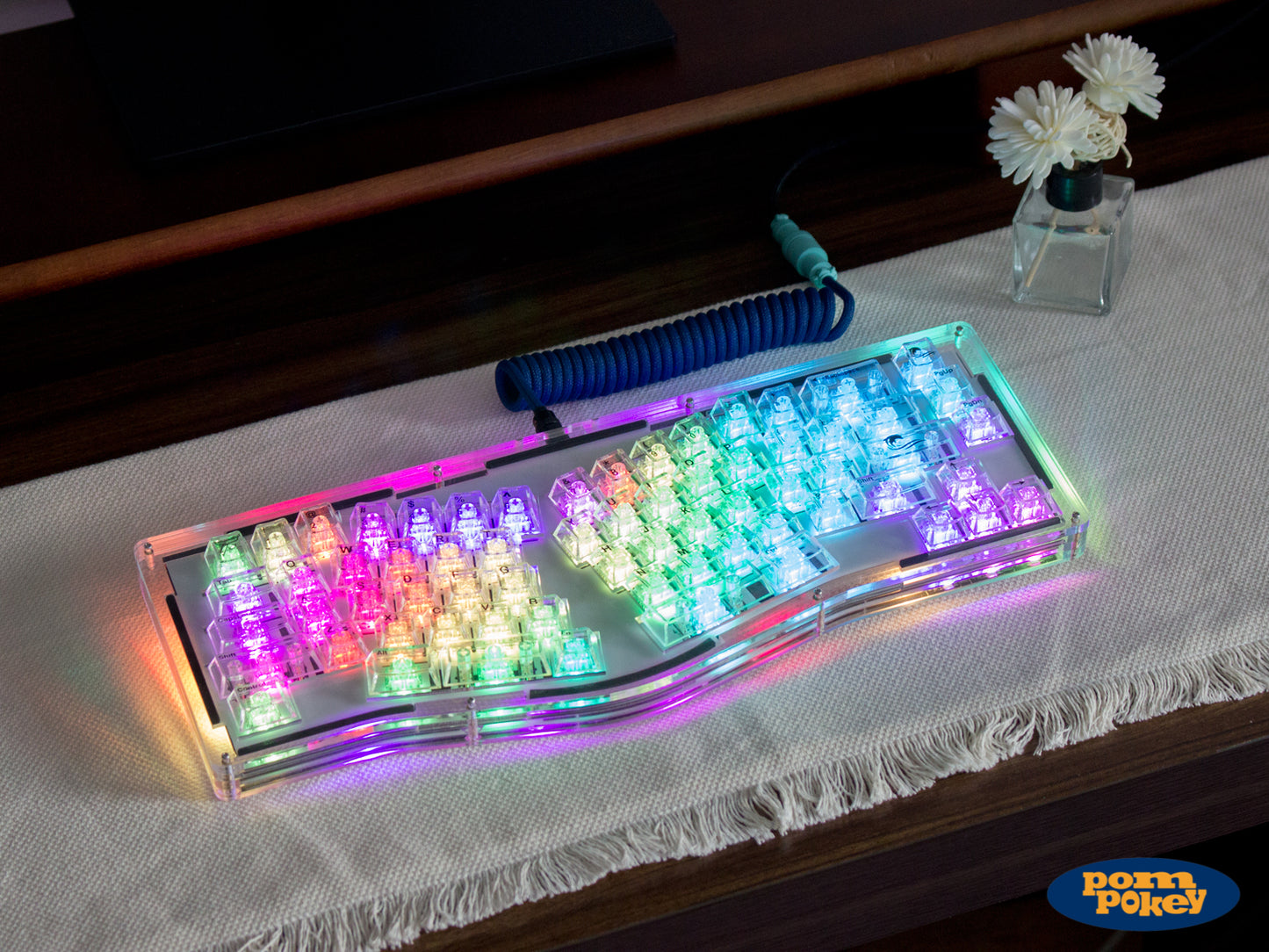 Full transparent keyboard | Fencytech Alice66