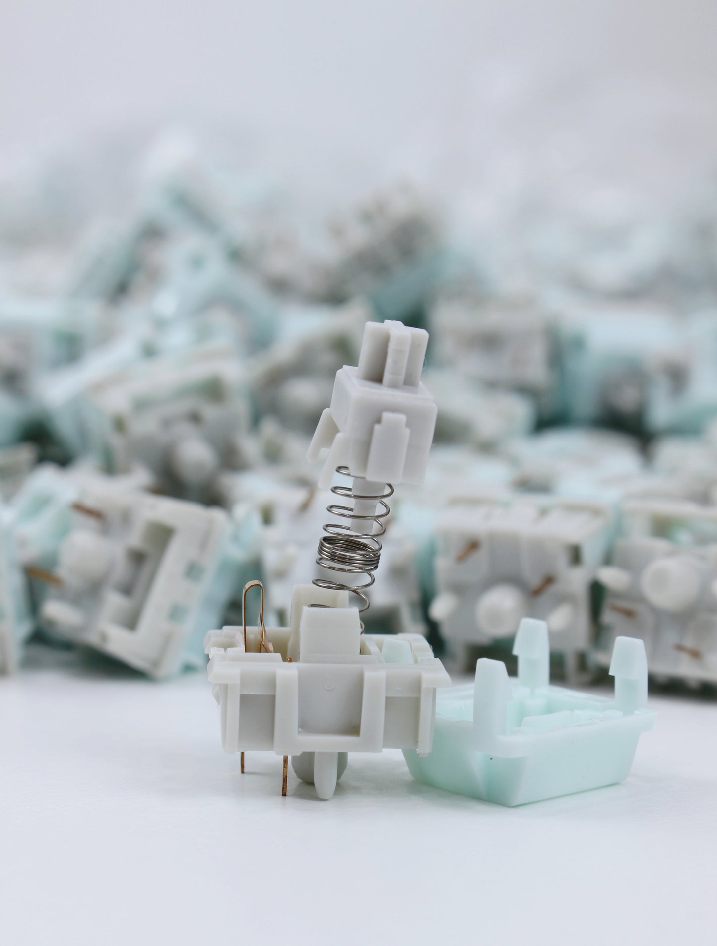 HMX Glaze Jade Linear Switches Factory Lubed (10pcs)