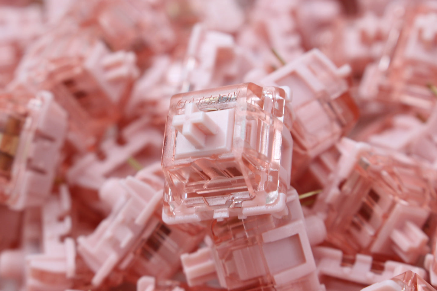 Akko x Gateron Pink Linear Switches Factory Lubed (10pcs)