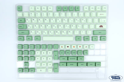 Matcha Hangul  Keycap Set